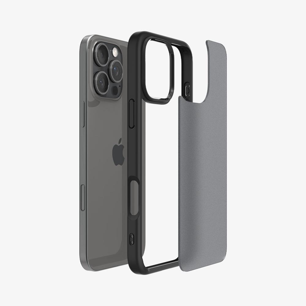 Spigen Ultra Hybrid Iphone 16 Pro Case Frost Black | QOLG-02196