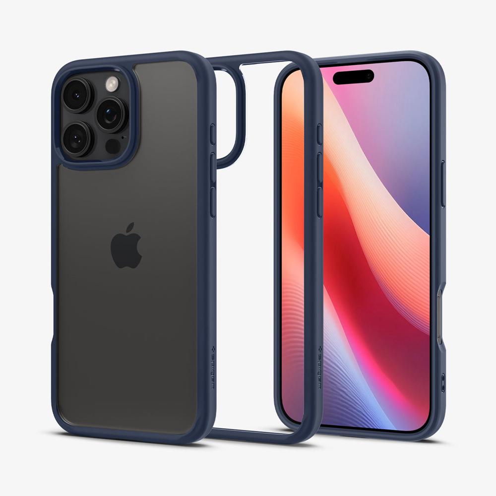 Spigen Ultra Hybrid Iphone 16 Pro Case Navy Blue | AMPQ-97186