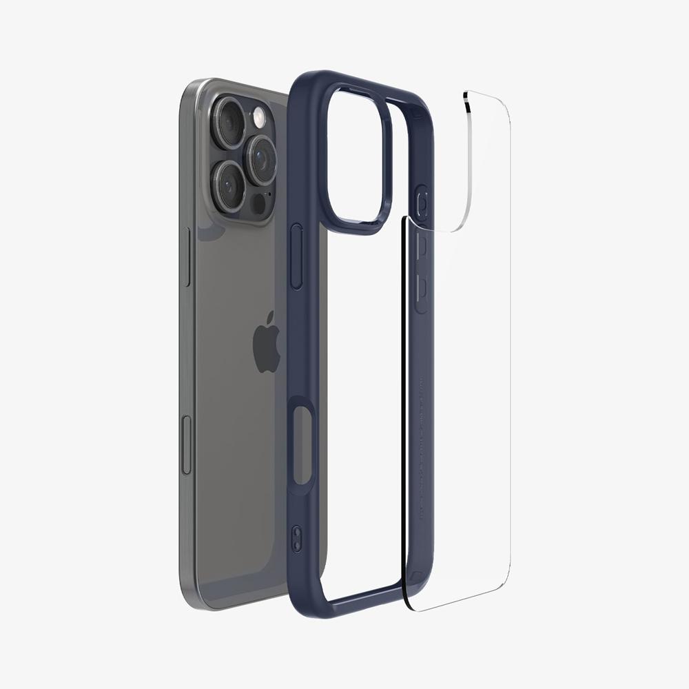 Spigen Ultra Hybrid Iphone 16 Pro Case Navy Blue | AMPQ-97186