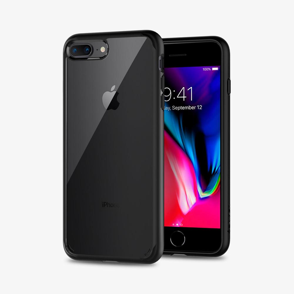 Spigen Ultra Hybrid Iphone 8 Plus Case Black | MEHX-46058