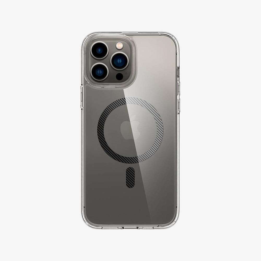 Spigen Ultra Hybrid (MagFit) Iphone 13 Pro Max Case Carbon Fiber White | NJCM-50246