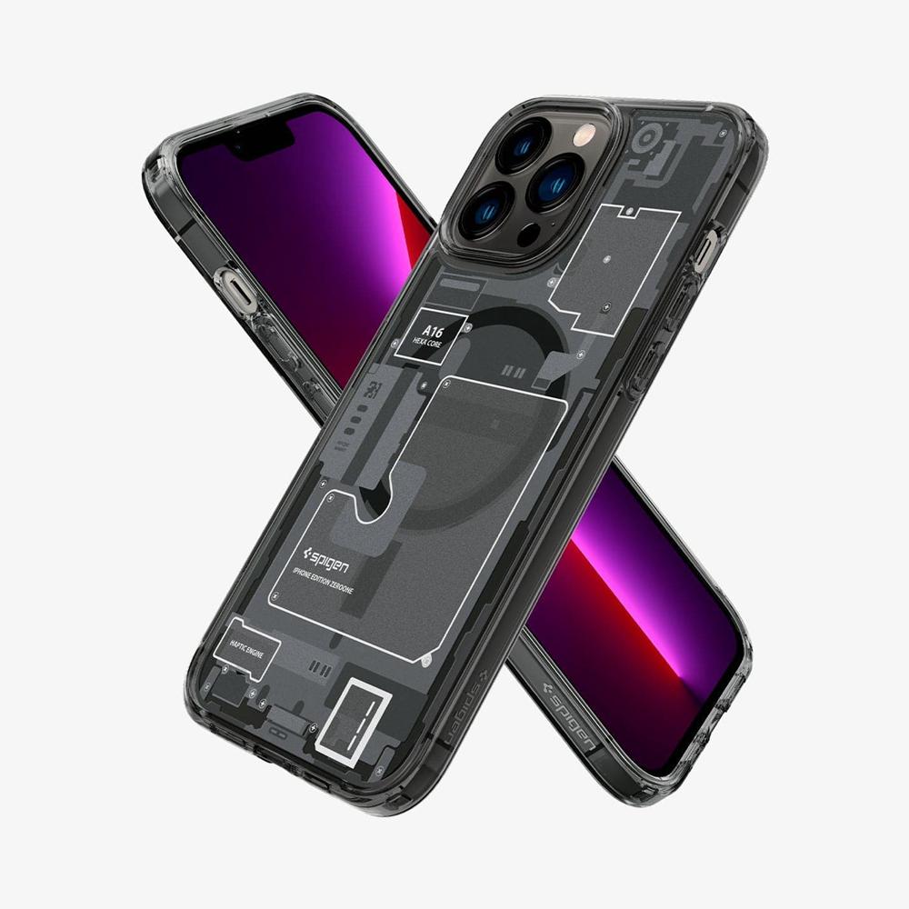 Spigen Ultra Hybrid (MagFit) Iphone 13 Pro Max Case Zero One | ZAWT-43205