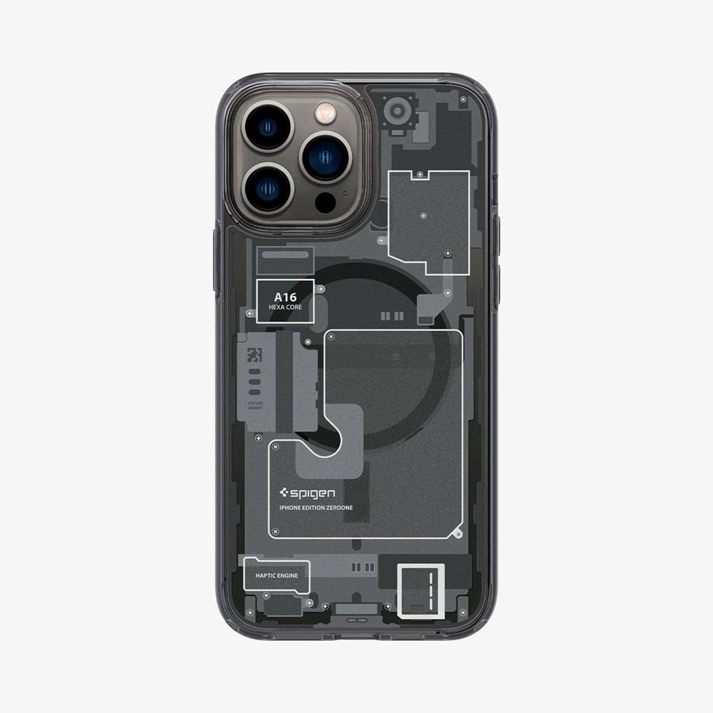 Spigen Ultra Hybrid (MagFit) Iphone 13 Pro Max Case Zero One | ZAWT-43205