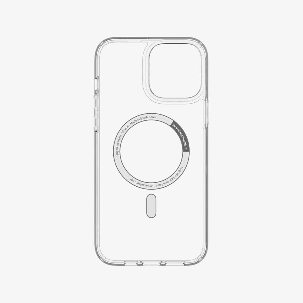 Spigen Ultra Hybrid (MagFit) Iphone 13 Pro Max Case Carbon Fiber White | ZVUL-94387