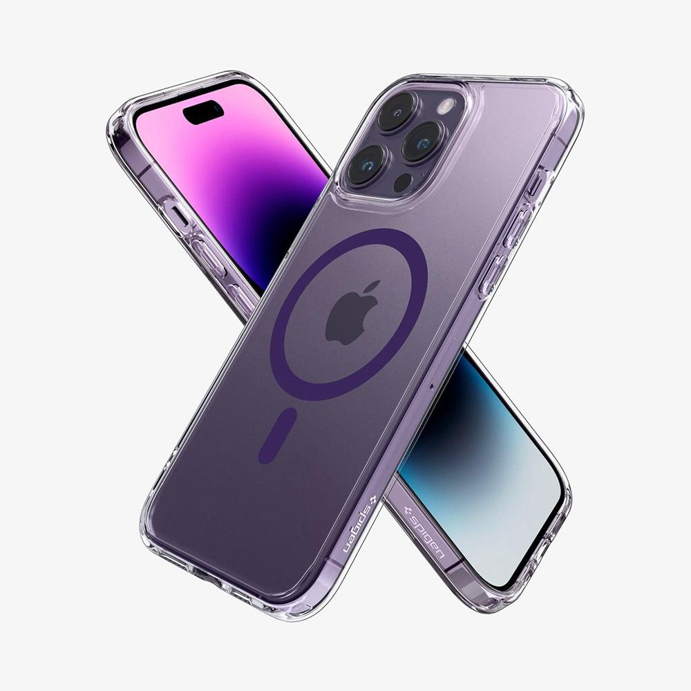 Spigen Ultra Hybrid (MagFit) Iphone 14 Pro Max Case Deep Purple | MZEO-16839