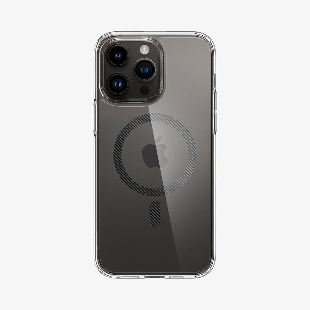 Spigen Ultra Hybrid (MagFit) Iphone 14 Pro Max Case Carbon Fiber White | CBDZ-52497