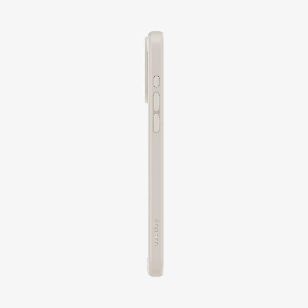 Spigen Ultra Hybrid (MagFit) Iphone 15 Pro Max Case Frost Natural Titanium White | PBWG-24195