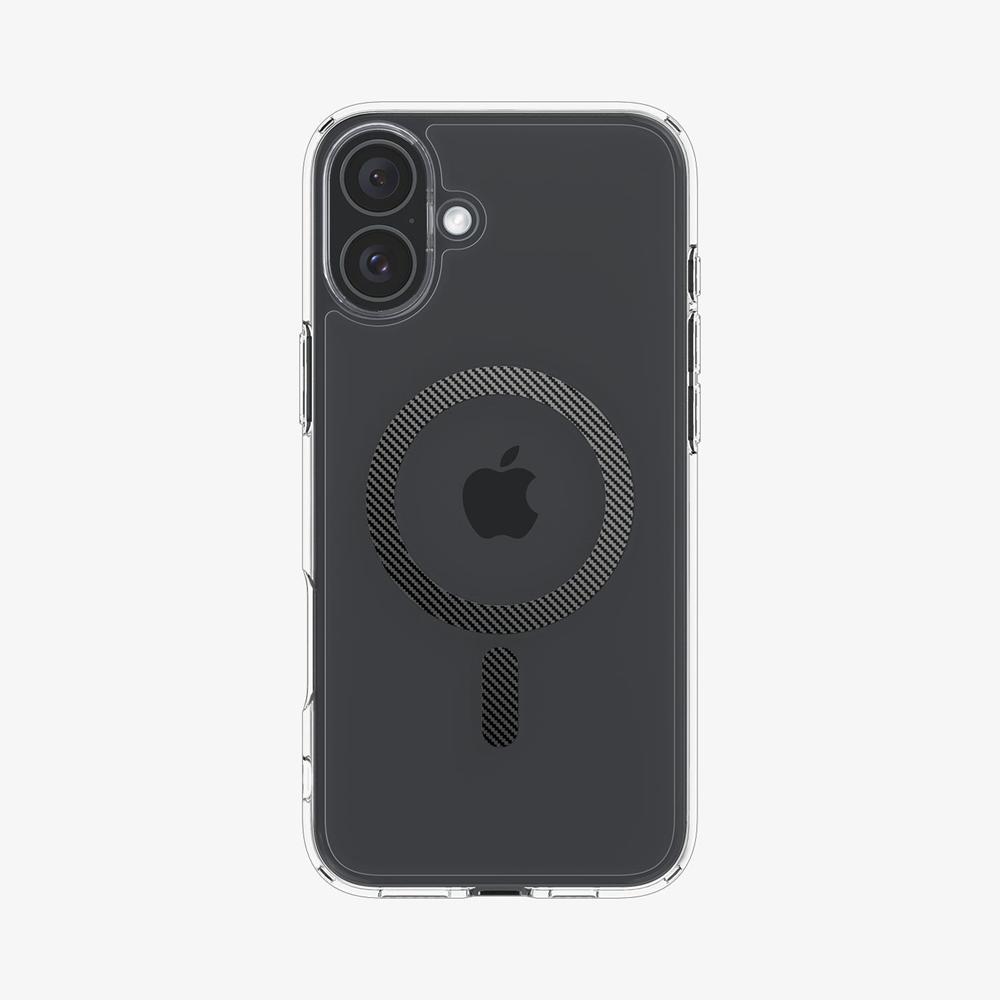 Spigen Ultra Hybrid (MagFit) Iphone 16 Case Carbon Fiber White | LNSB-82407