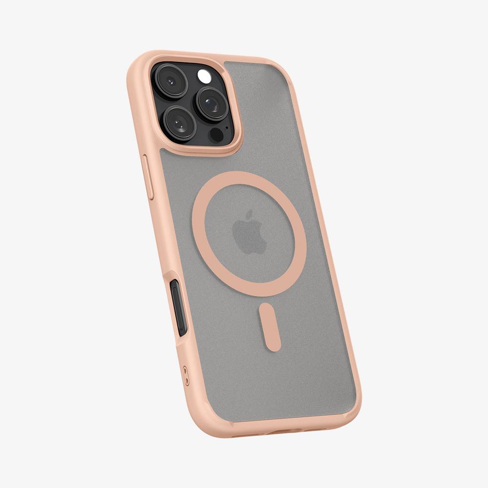 Spigen Ultra Hybrid (MagFit) Iphone 16 Pro Max Case Frost Rose Titanium | FBVG-24390