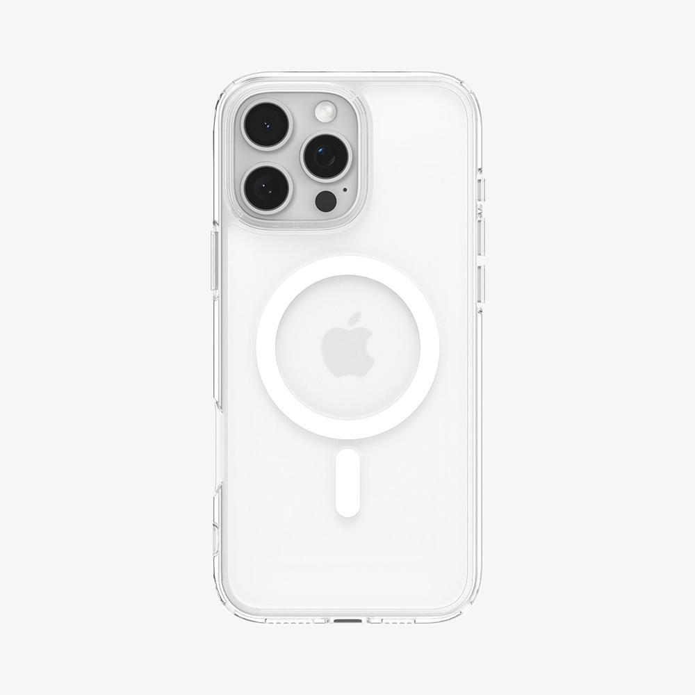 Spigen Ultra Hybrid (MagFit) Iphone 16 Pro Max Case Frost Clear Grey | HSKD-95487