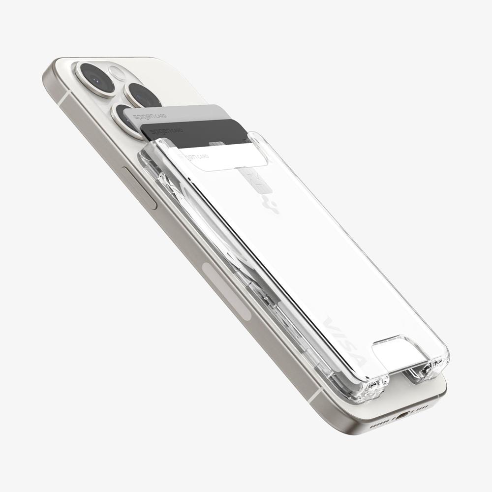 Spigen Ultra Hybrid Magsafe Card Holder Crystal Clear | MWSB-12367