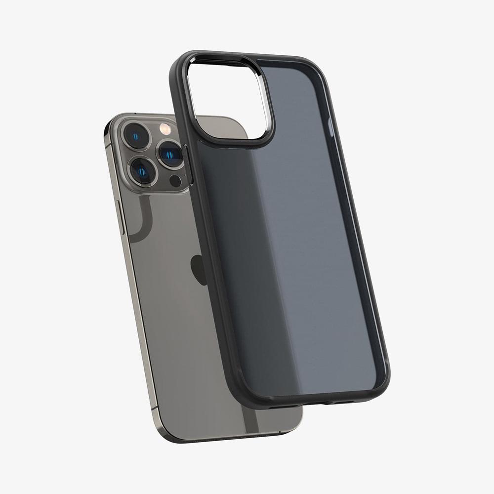 Spigen Ultra Hybrid Matte Iphone 13 Pro Max Case Frost Black | DLMC-62094