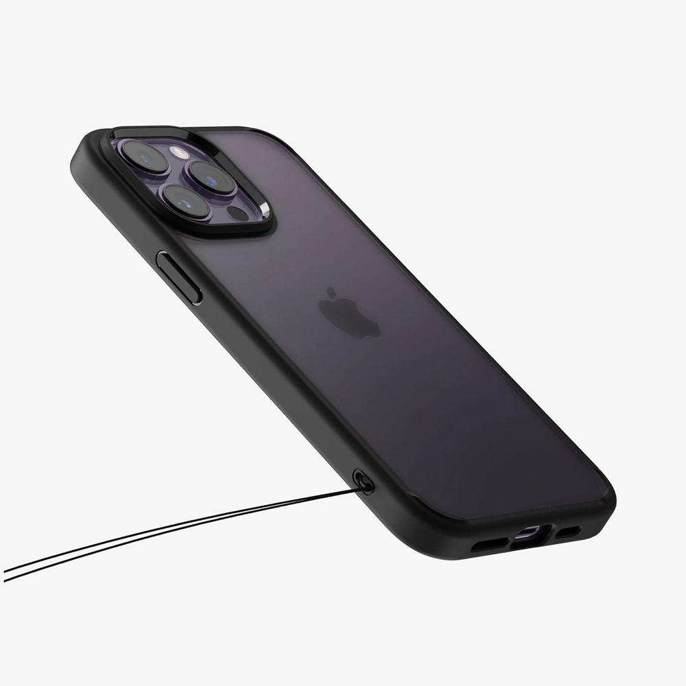 Spigen Ultra Hybrid Matte Iphone 14 Pro Max Case Frost Black | CDYJ-87296