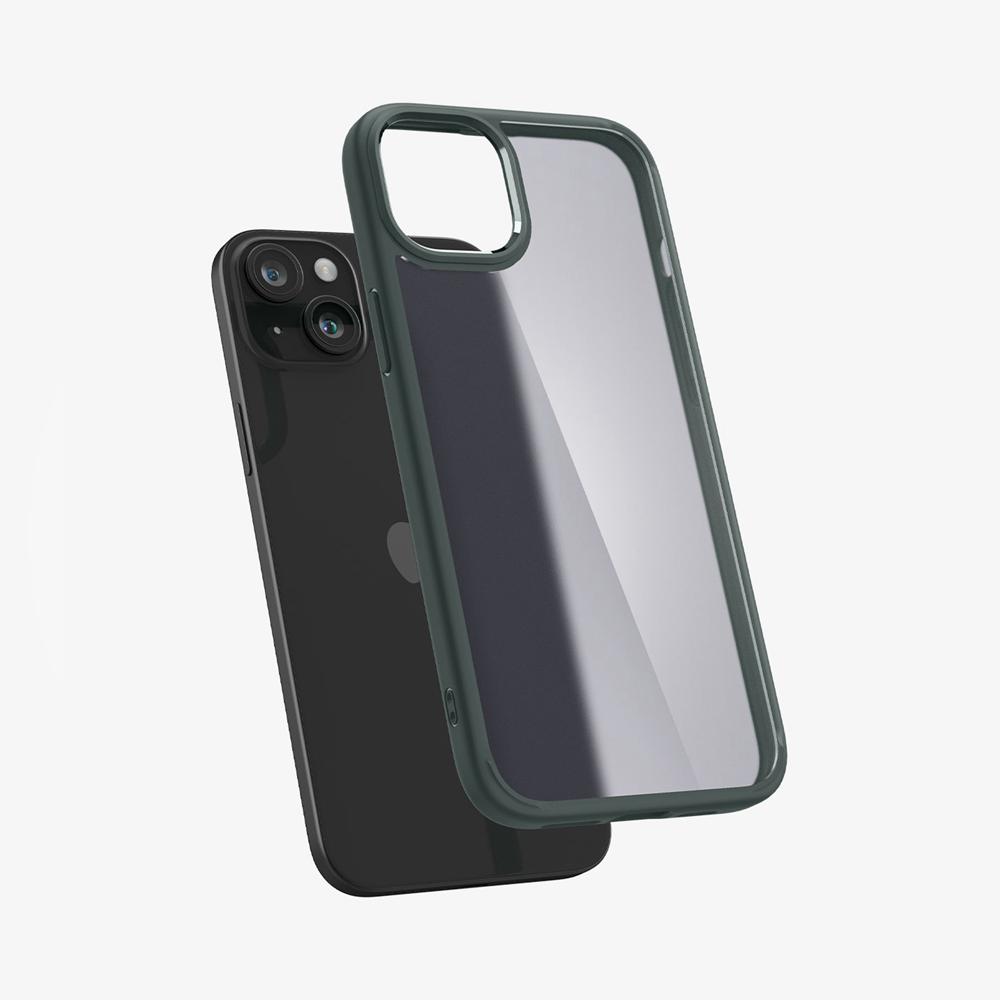 Spigen Ultra Hybrid Matte Iphone 15 Case Frost Green | FRCH-17590