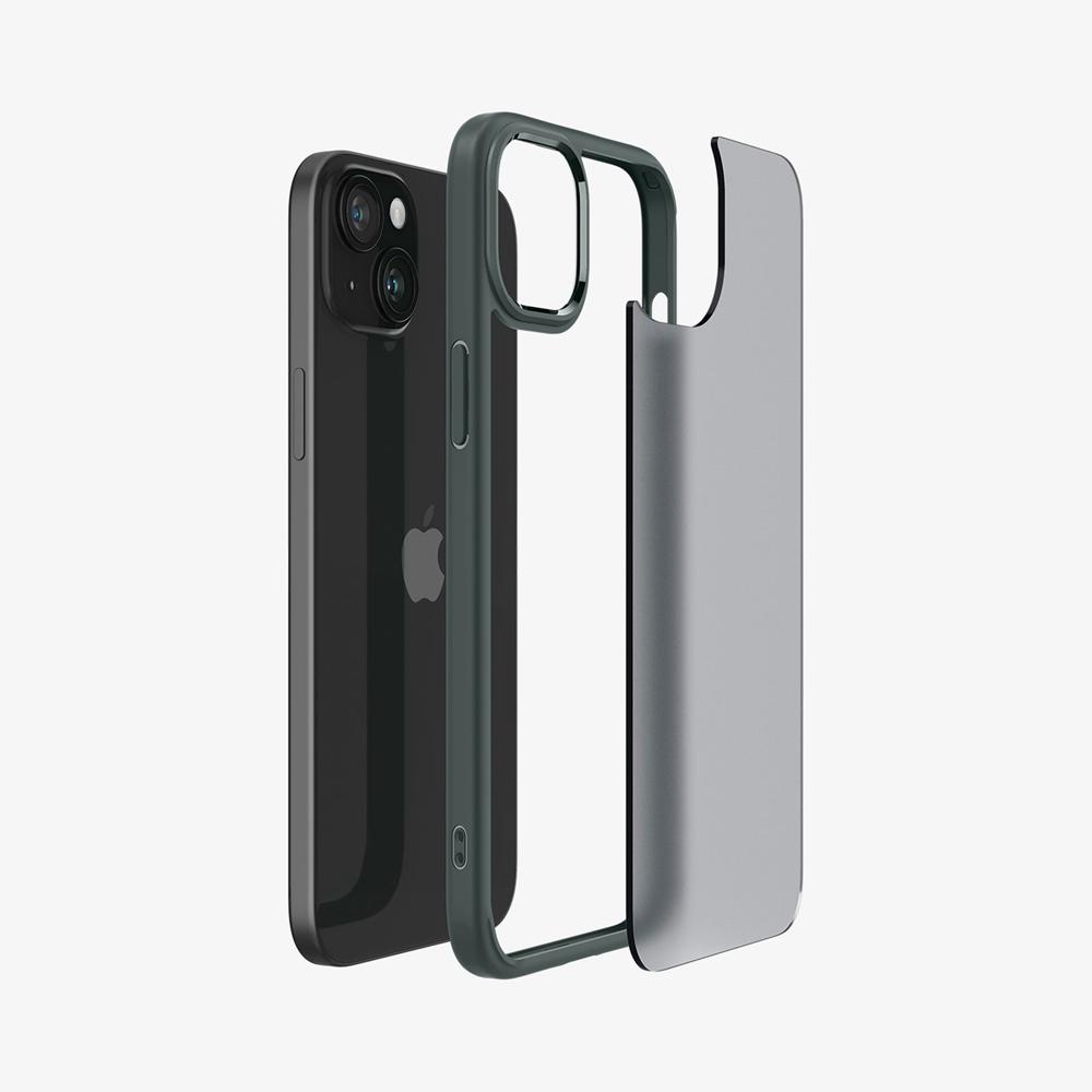 Spigen Ultra Hybrid Matte Iphone 15 Case Frost Green | FRCH-17590