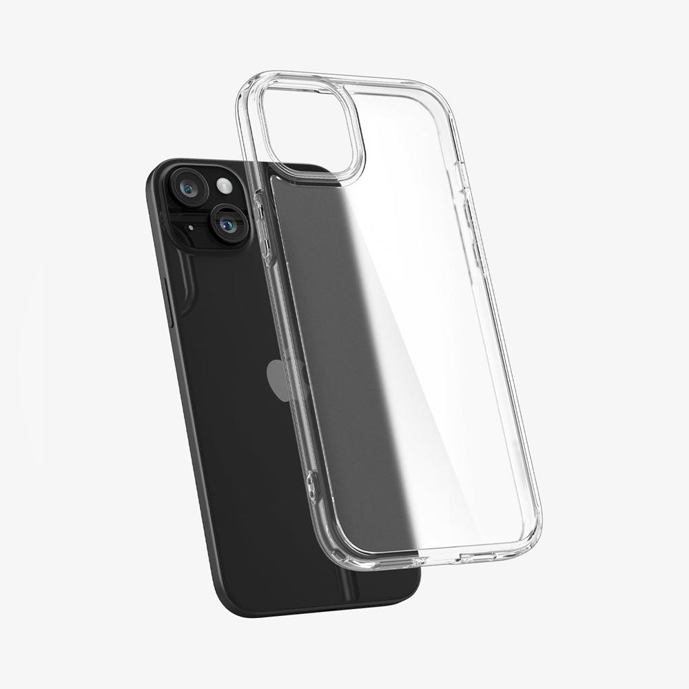 Spigen Ultra Hybrid Matte Iphone 15 Case Frost Clear Grey | KDVC-97435