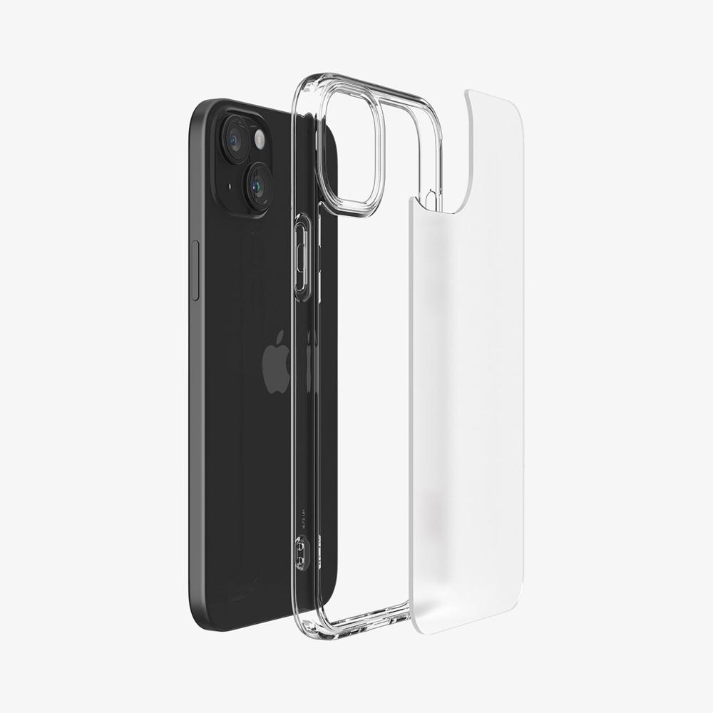 Spigen Ultra Hybrid Matte Iphone 15 Case Frost Clear Grey | KDVC-97435