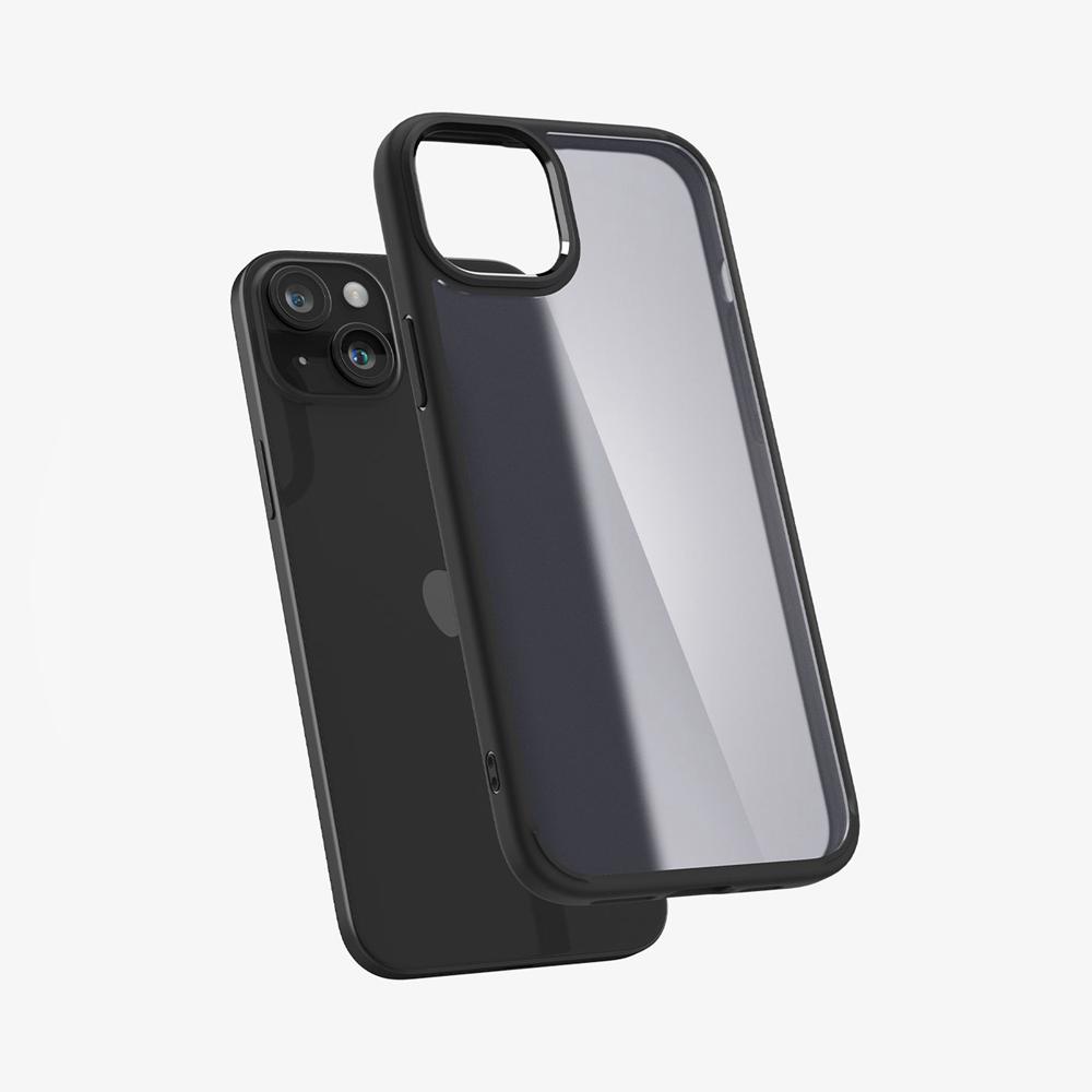 Spigen Ultra Hybrid Matte Iphone 15 Case Frost Black | UFBI-58937