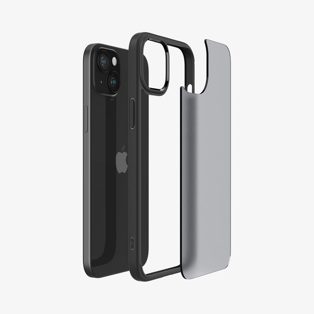 Spigen Ultra Hybrid Matte Iphone 15 Case Frost Black | UFBI-58937