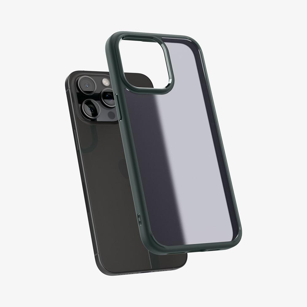 Spigen Ultra Hybrid Matte Iphone 15 Pro Max Case Frost Green | MGJX-26831