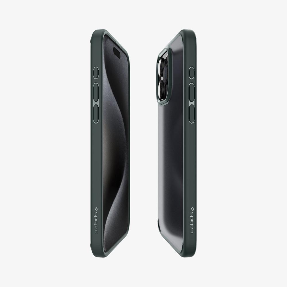 Spigen Ultra Hybrid Matte Iphone 15 Pro Max Case Frost Green | MGJX-26831