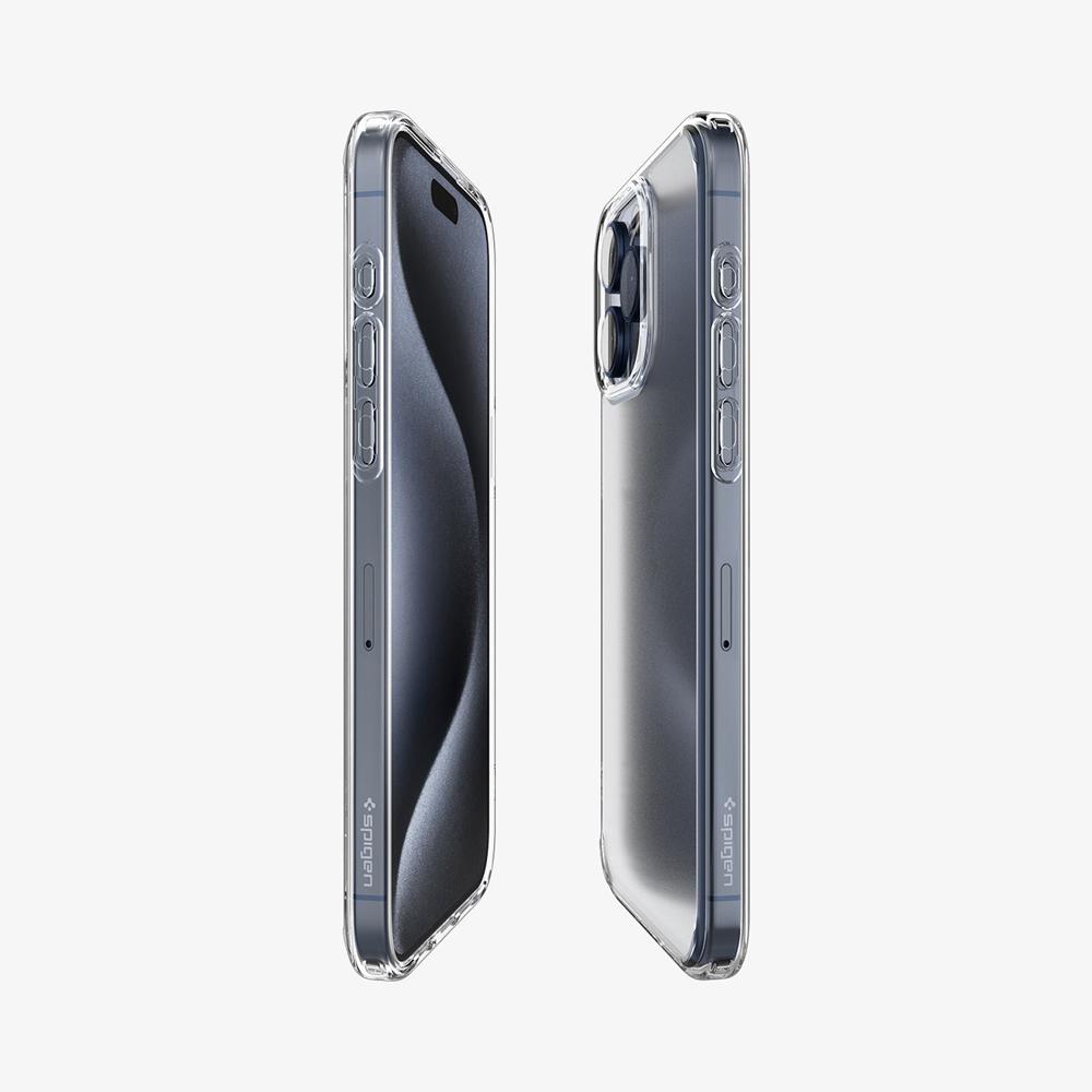 Spigen Ultra Hybrid Matte Iphone 15 Pro Max Case Frost Clear Grey | PKFC-49016