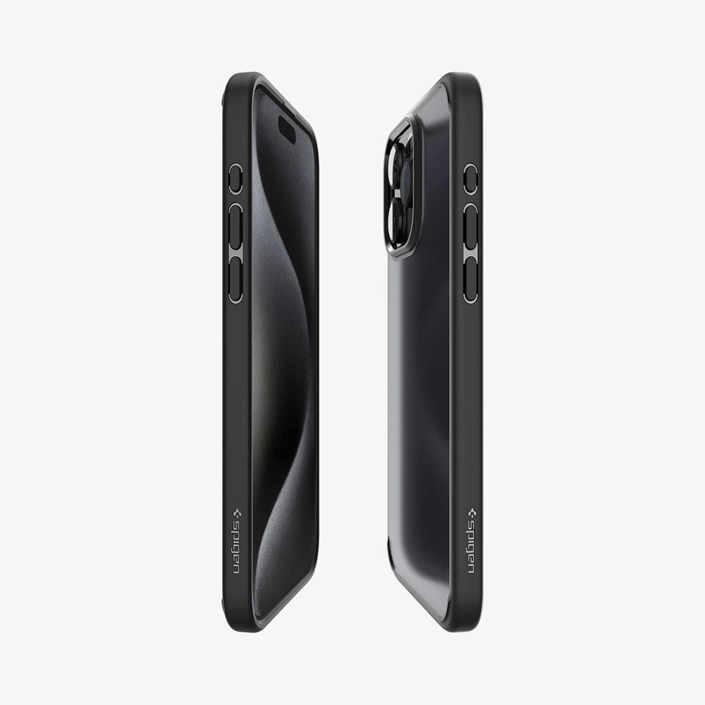 Spigen Ultra Hybrid Matte Iphone 15 Pro Max Case Frost Black | PCKB-14372