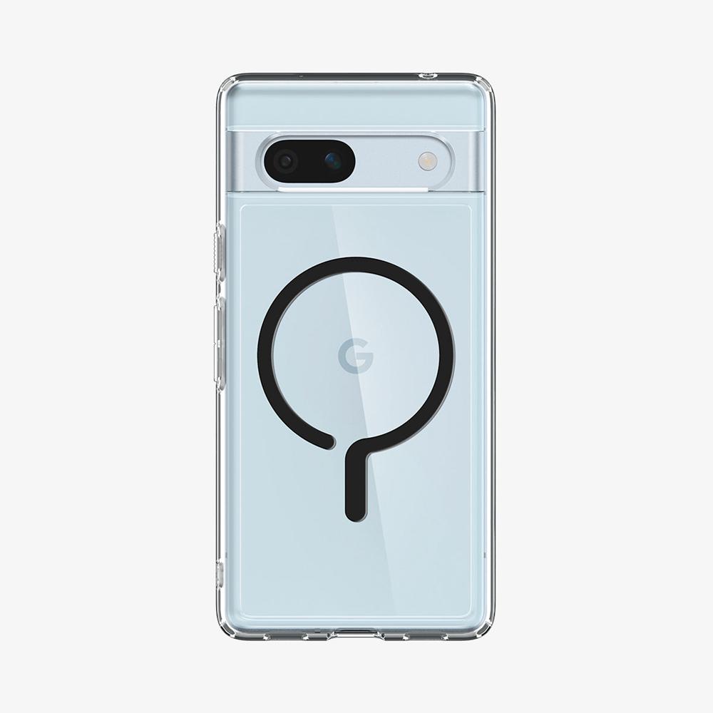 Spigen Ultra Hybrid Metal Ring (MagFit) Pixel 7A Case Black | DRXM-78920