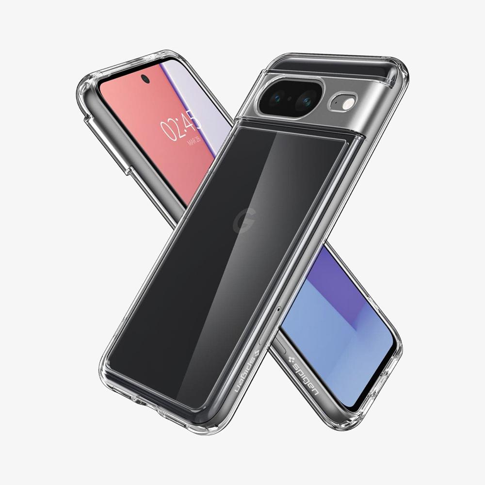 Spigen Ultra Hybrid Pixel 8 Case Crystal Clear | DGMA-75012