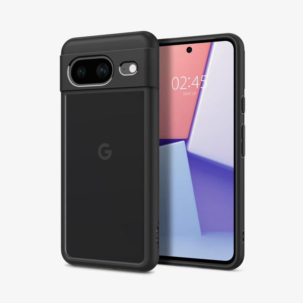 Spigen Ultra Hybrid Pixel 8 Case Matte Black | NVRL-12457