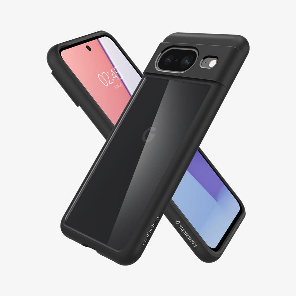 Spigen Ultra Hybrid Pixel 8 Case Matte Black | NVRL-12457