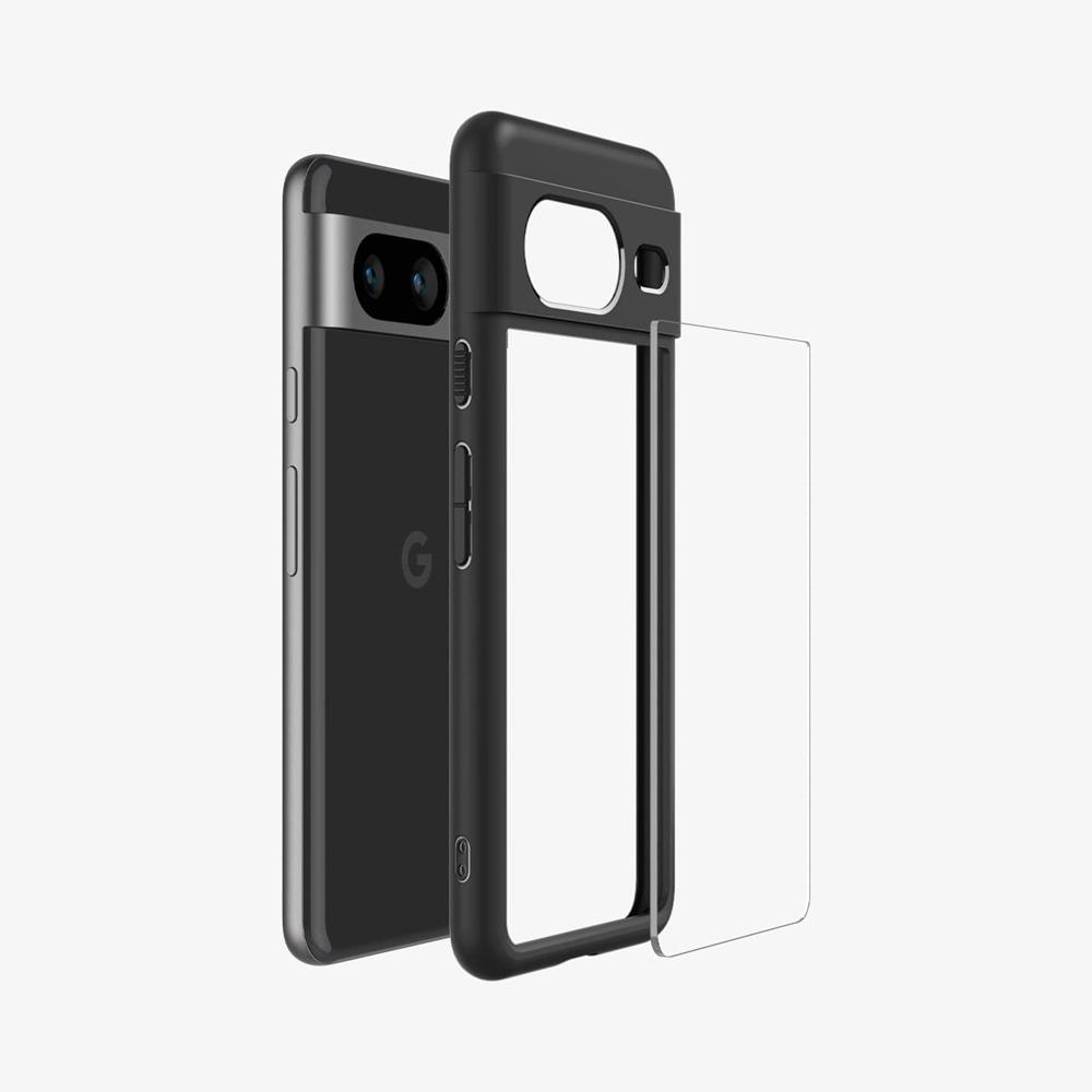 Spigen Ultra Hybrid Pixel 8 Case Matte Black | NVRL-12457