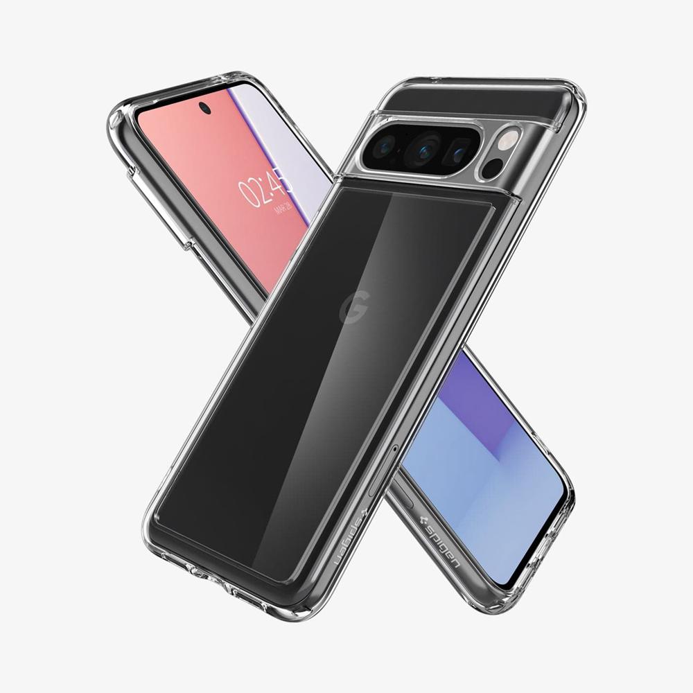 Spigen Ultra Hybrid Pixel 8 Pro Case Crystal Clear | UAZS-41359