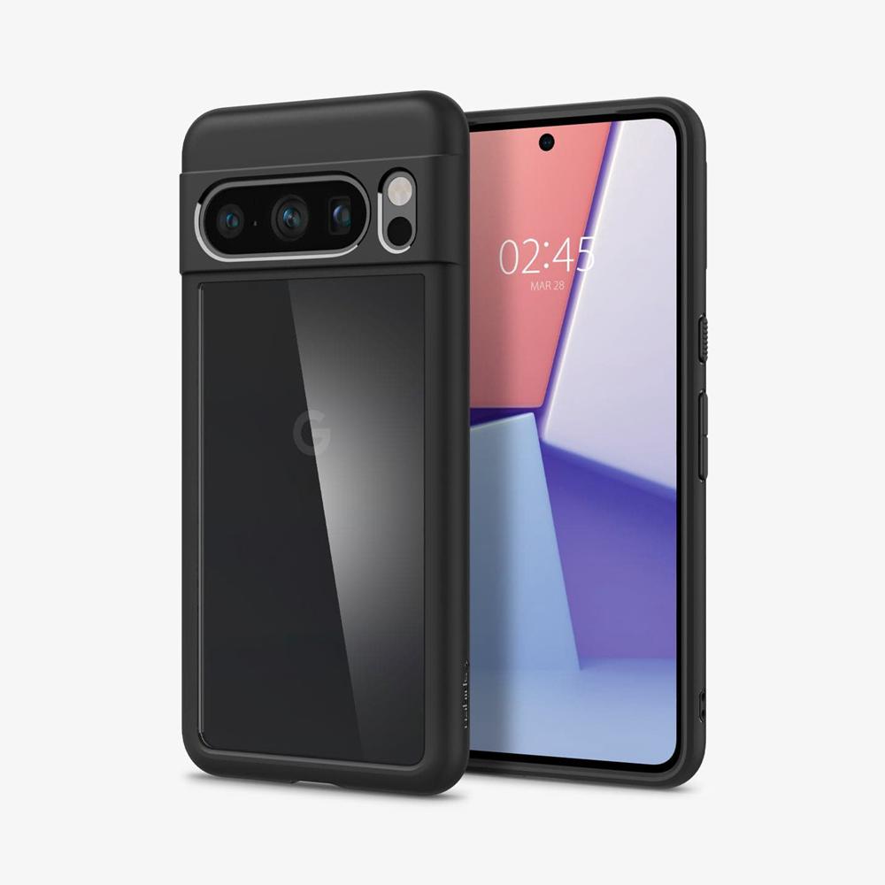 Spigen Ultra Hybrid Pixel 8 Pro Case Matte Black | EQJD-95027