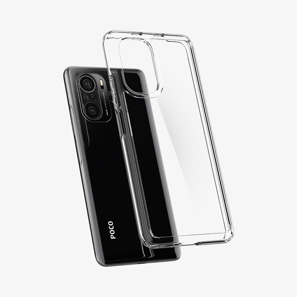 Spigen Ultra Hybrid Poco F3 Case Crystal Clear | GJQI-71804