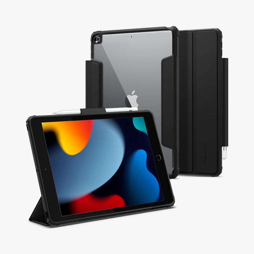 Spigen Ultra Hybrid Pro Ipad 10.2-Inch Case Black | SMIV-49160