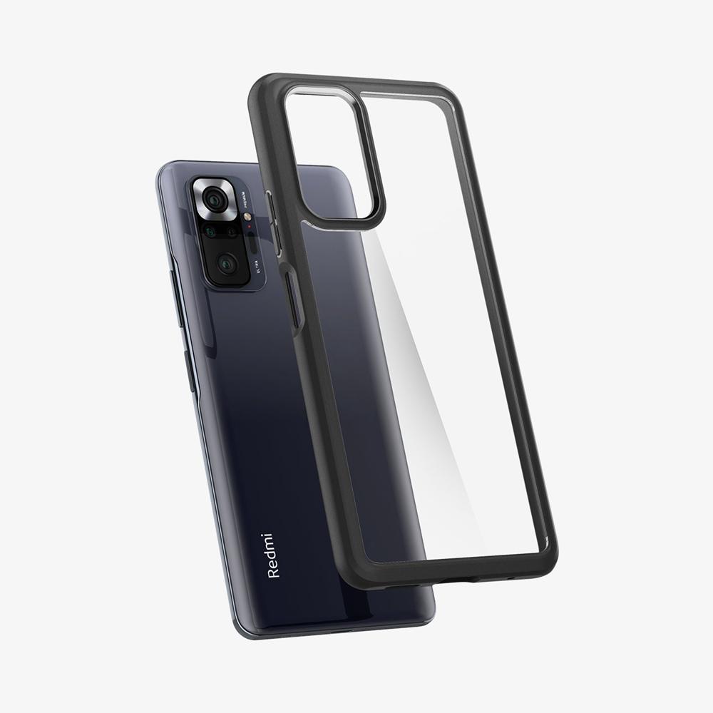 Spigen Ultra Hybrid Redmi Note 10 Pro Case Matte Black | TWLX-93517