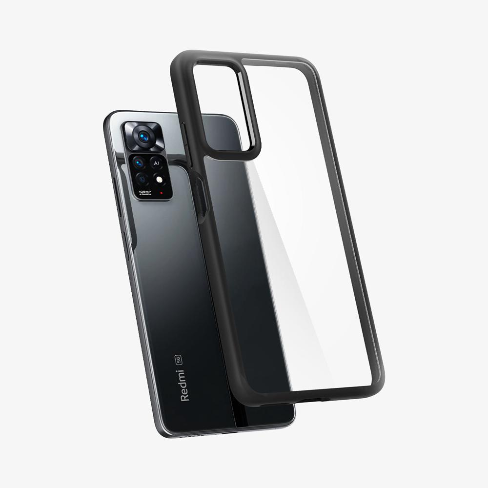 Spigen Ultra Hybrid Redmi Note 12 Pro Case Matte Black | NABI-90632