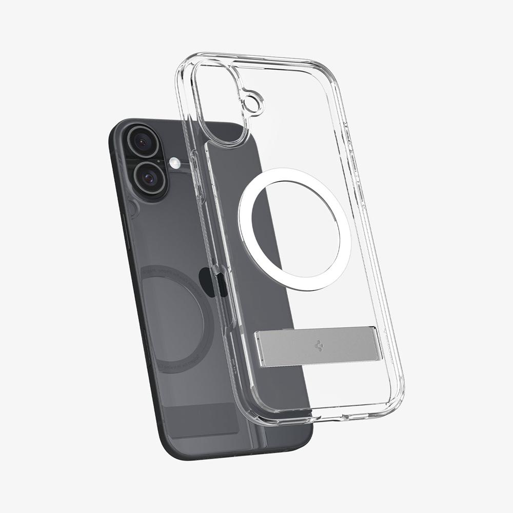 Spigen Ultra Hybrid S (MagFit) Iphone 16 Case Crystal Clear | NQXC-24709