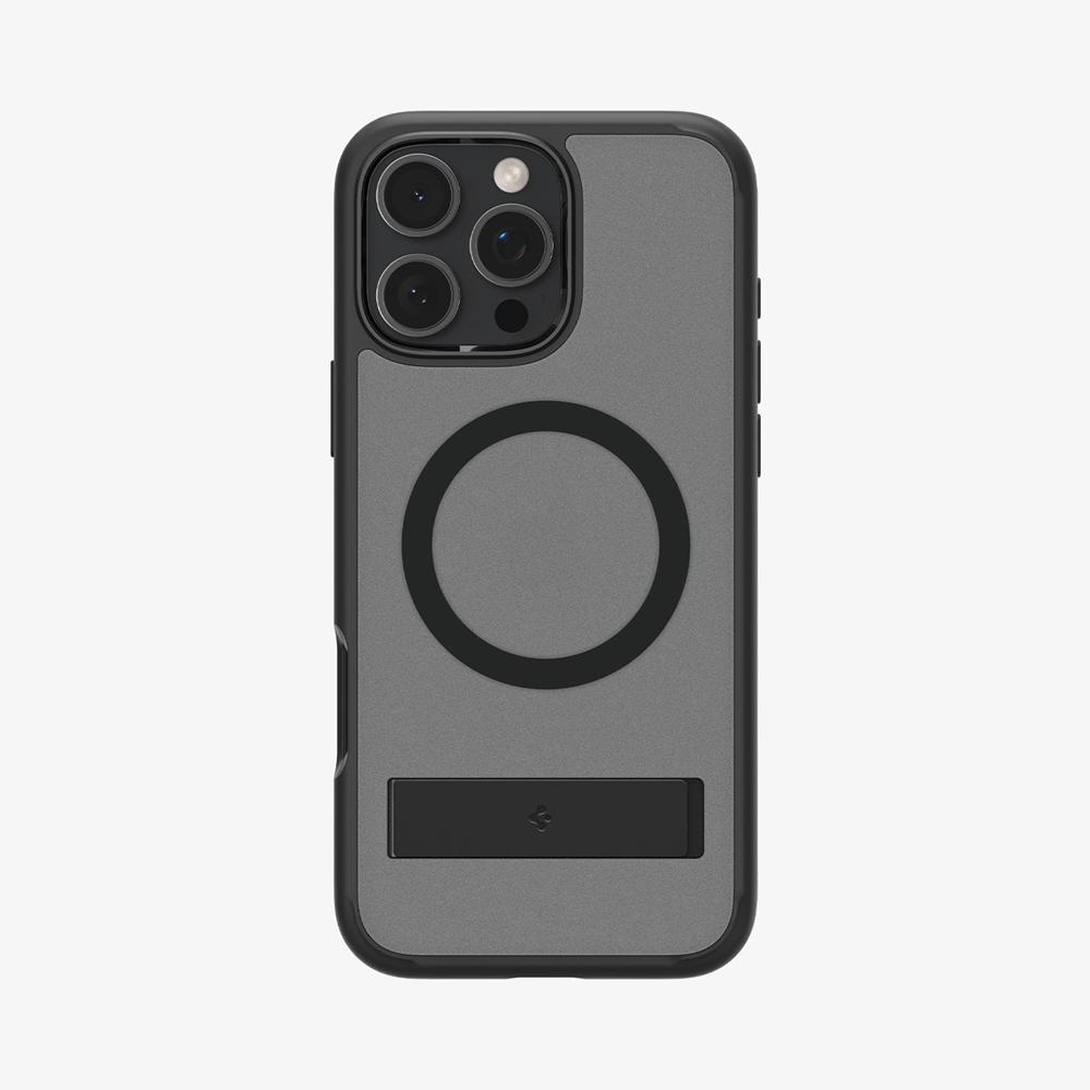 Spigen Ultra Hybrid S (MagFit) Iphone 16 Pro Max Case Frost Black | ROUM-30721