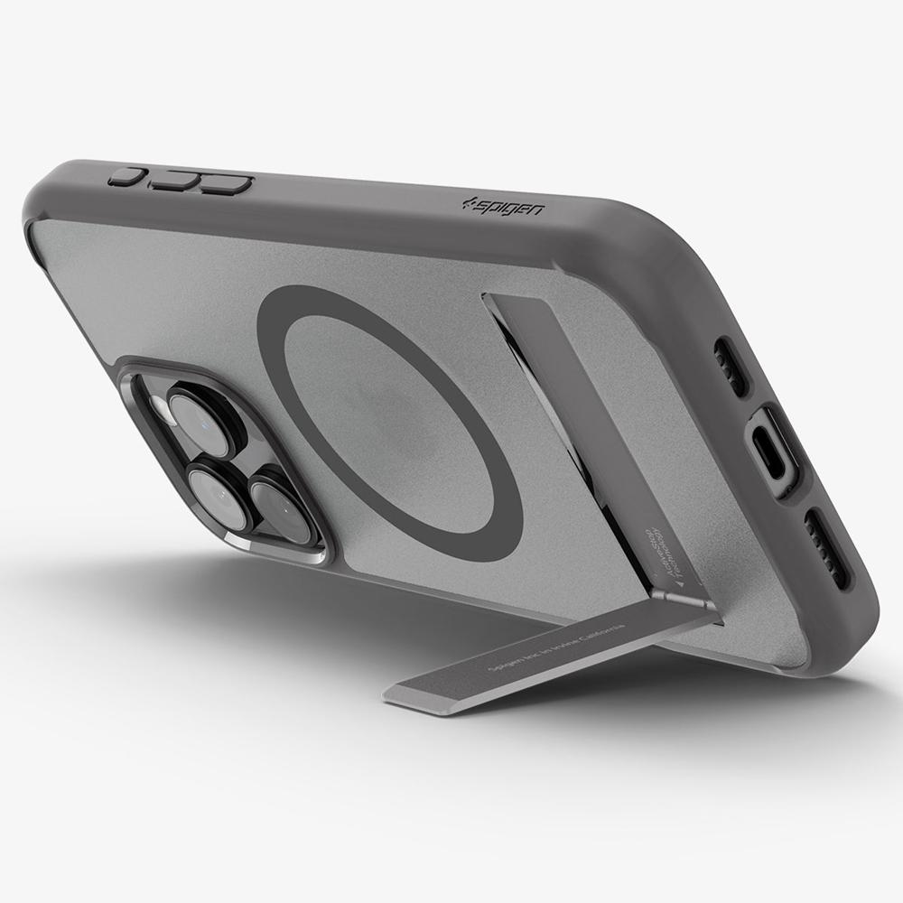 Spigen Ultra Hybrid S (MagFit) Iphone 16 Pro Case Frost Gray | ROCB-73609