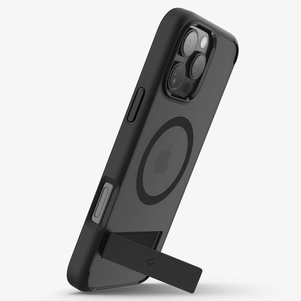 Spigen Ultra Hybrid S (MagFit) Iphone 16 Pro Case Frost Black | LXMI-49513