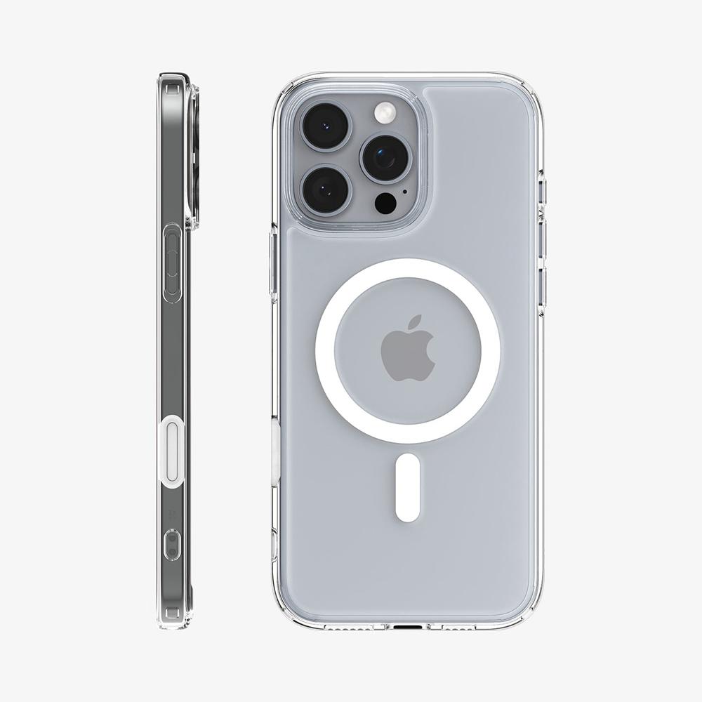 Spigen Ultra Hybrid T (MagFit + Camera Control) Iphone 16 Pro Case White | TNAU-27590