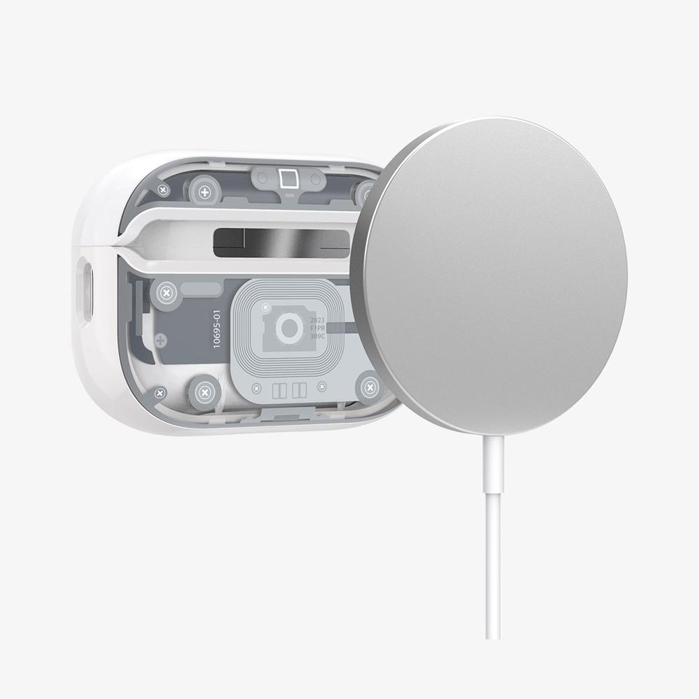 Spigen Ultra Hybrid Zero One (MagFit) Airpods Pro 2 Case Zero One White | XZAF-61492