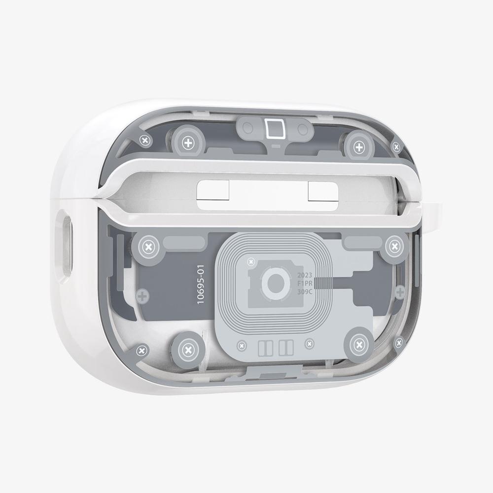 Spigen Ultra Hybrid Zero One (MagFit) Airpods Pro 2 Case Zero One White | XZAF-61492