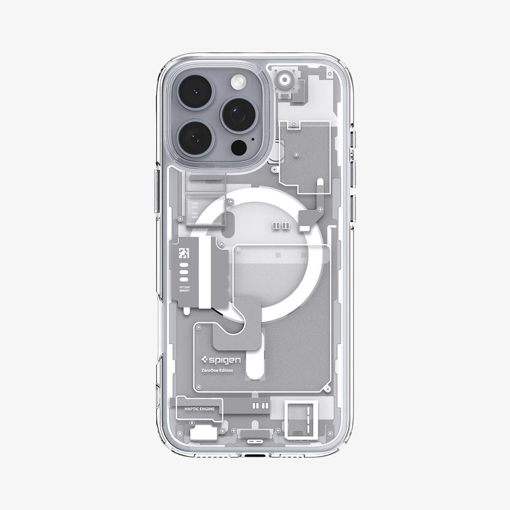 Spigen Ultra Hybrid Zero One (MagFit) Iphone 16 Pro Max Case Zero One White | BFRK-01359