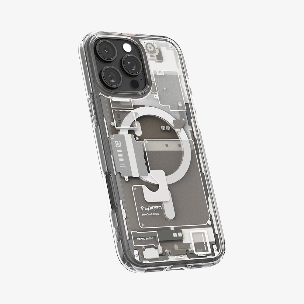 Spigen Ultra Hybrid Zero One (MagFit) Iphone 16 Pro Max Case Zero One Natural Titanium | IKFY-84217