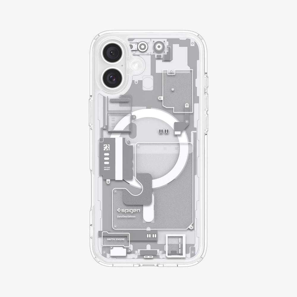 Spigen Ultra Hybrid Zero One (MagFit) Iphone 16 Plus Case Zero One White | MATB-21378