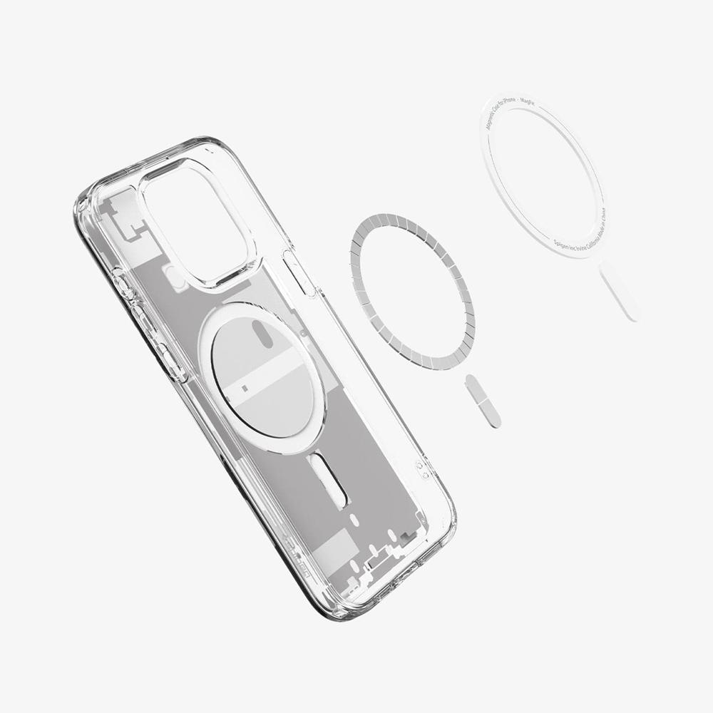 Spigen Ultra Hybrid Zero One (MagFit) Iphone 15 Pro Max Case Zero One White | UPKT-57043