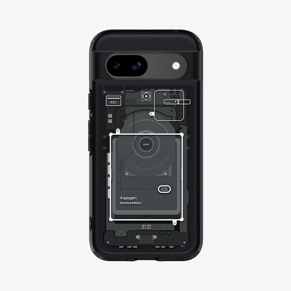 Spigen Ultra Hybrid Zero One Pixel 8A Case Zero One | AKME-17968